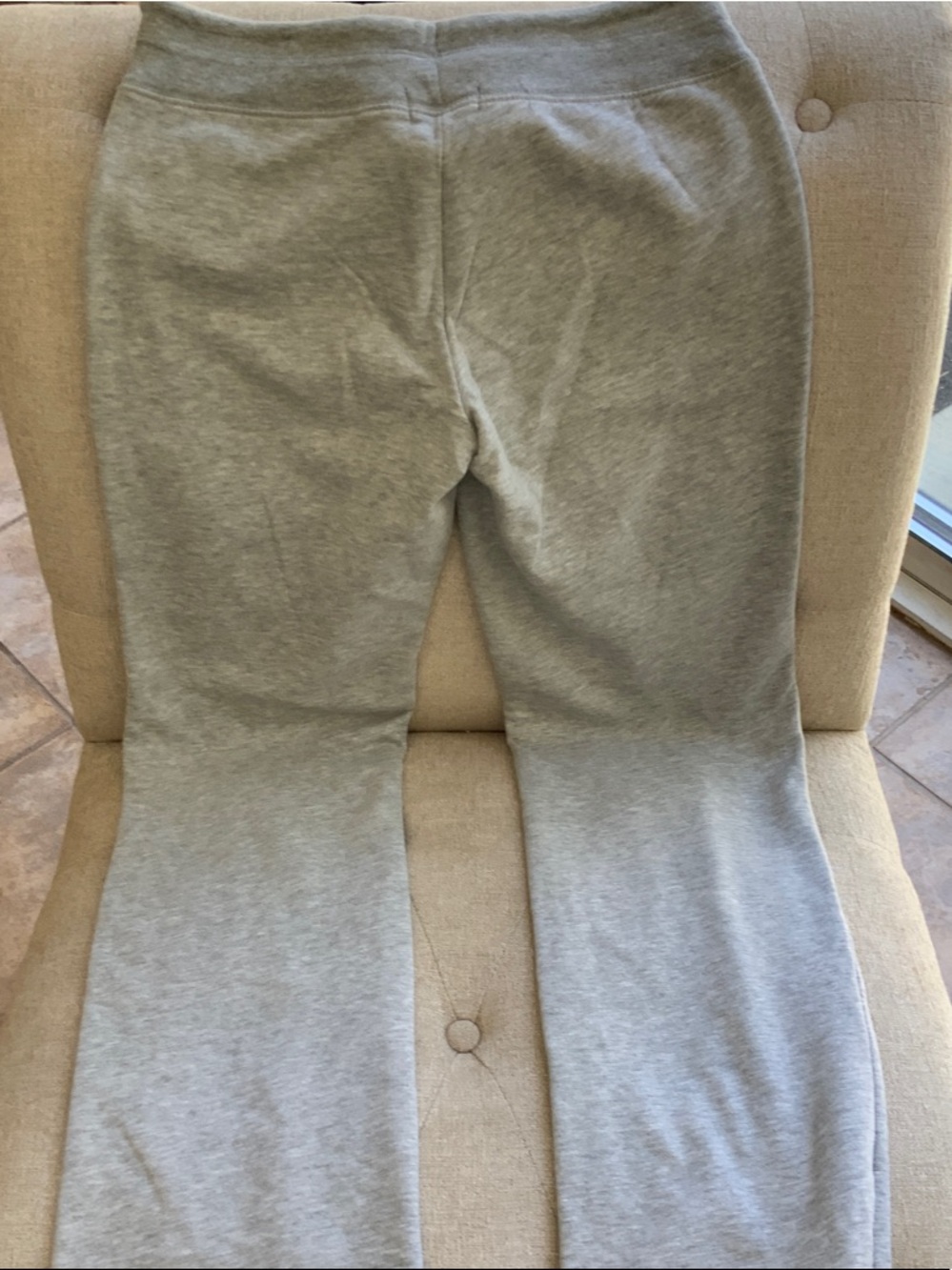 GAP Heather Gray Cozy Sweatpants with Drawstring - Picture 6 of 6